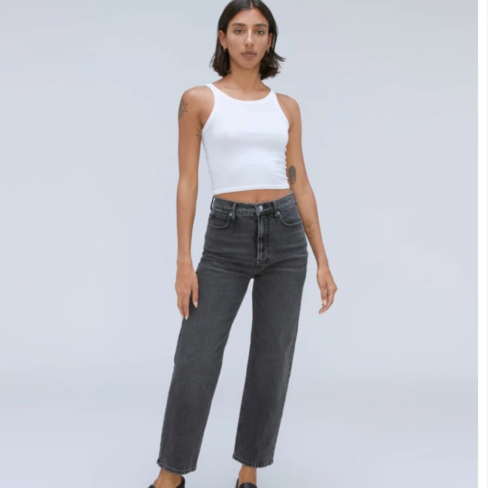 Everlane Way High Jean - Short (Ankle) 28